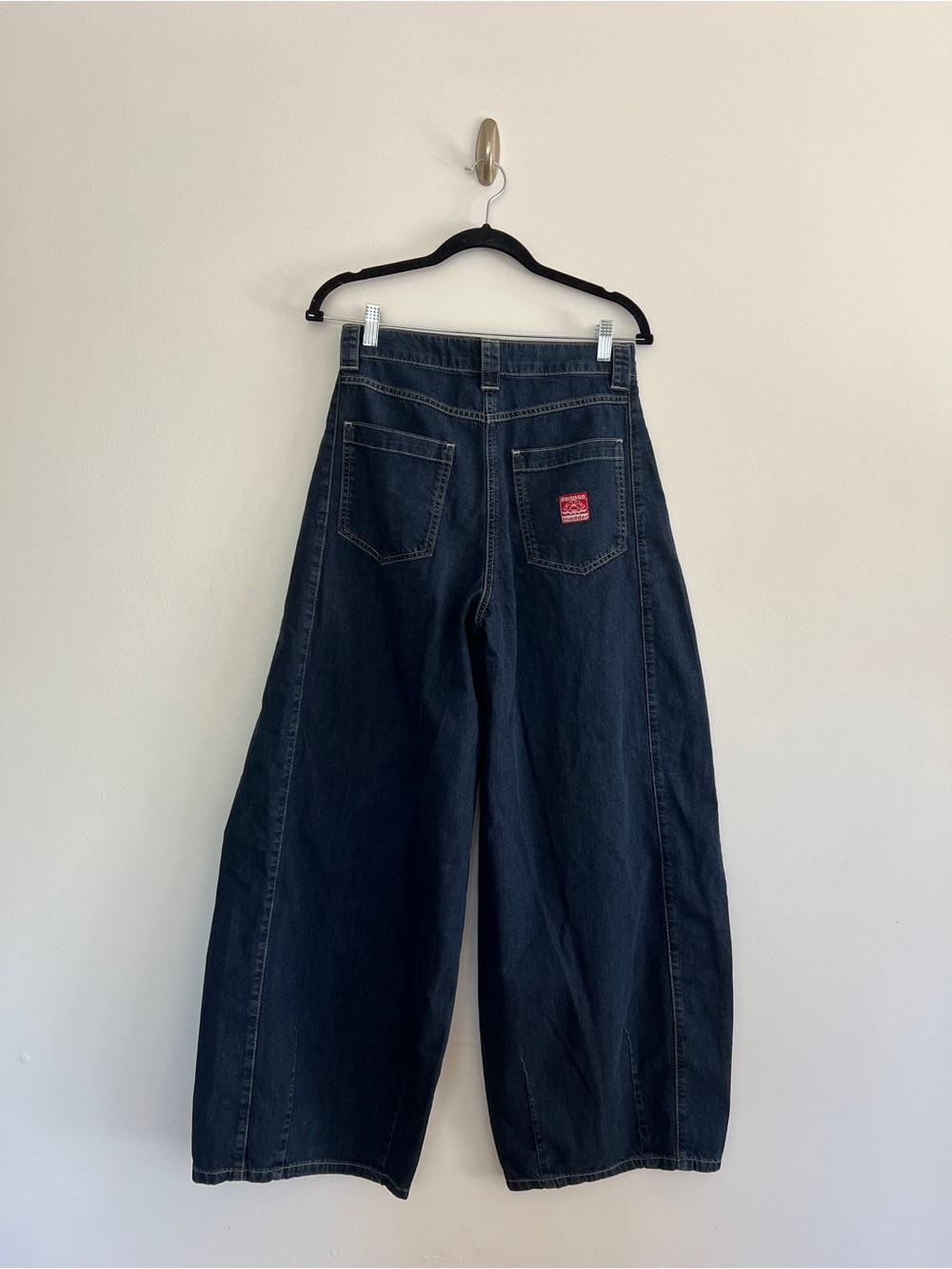 Damson Madder Erika Wide Leg Jeans Dark Wash Size 6 NWT - Picture 5 of 9